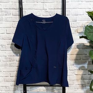 Navy Cherokee Infinity Scrub Top XL